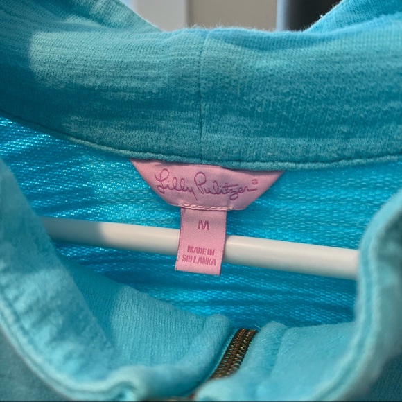 Lilly Pulitzer Popover Sweatshirt - Medium - Picture 4 of 4